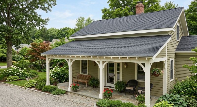 A Frame Roof Installation in Lake Orion, MI