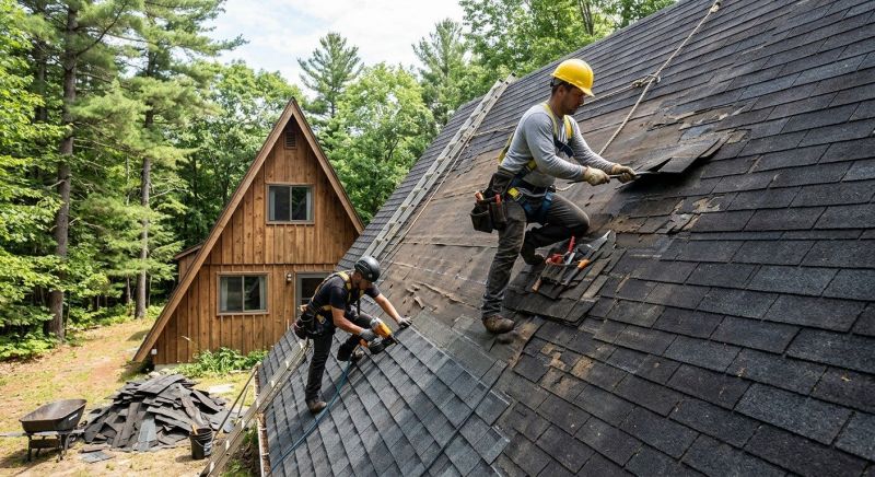 A Frame Roof Repair in Lake Orion, MI