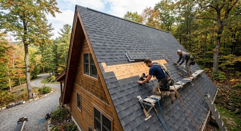 A Frame Roof Repair in Lake Orion, MI