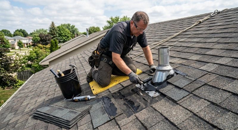 Asphalt Roof Leak Repair in Farmington, MI