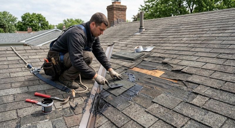 Asphalt Roof Leak Repair in Lake Orion, MI