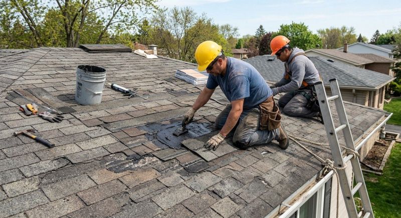 Asphalt Roof Repair in Ferndale, MI