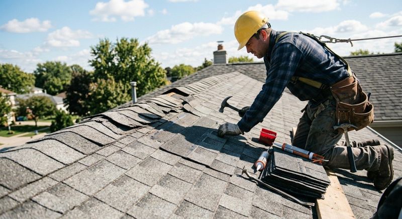 Asphalt Roof Repair in Fraser, MI