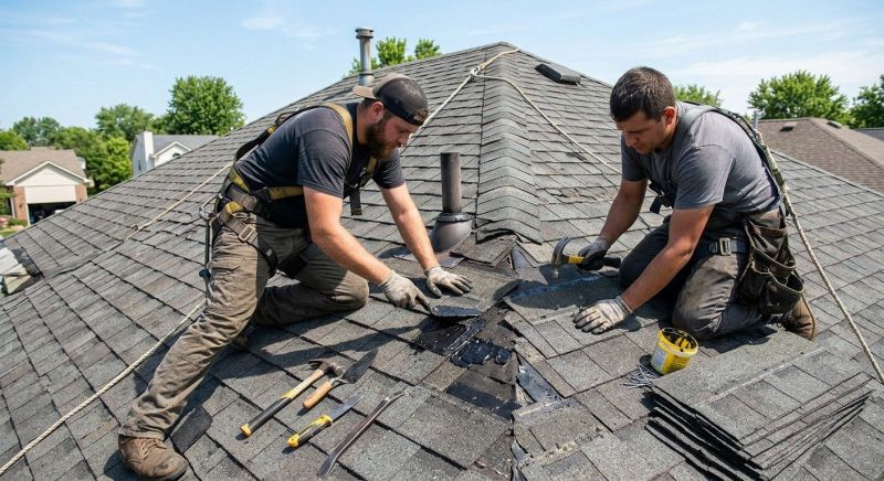 Asphalt Roof Repair in Huntington Woods, MI