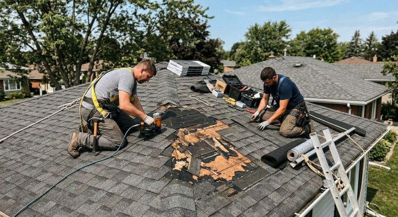 Asphalt Roof Repair in Ortonville, MI