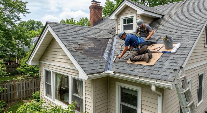 Asphalt Roof Repair in Troy, MI
