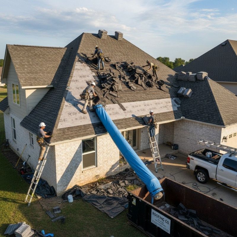 Asphalt Roof Replacement in Novi, MI