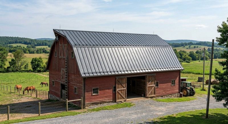 Barn Roof Replacement in Farmington, MI