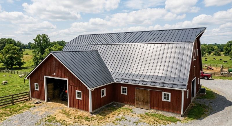 Barn Roof Replacement in Franklin, MI