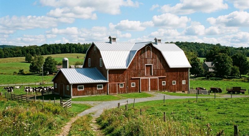 Barn Roof Replacement in Highland, MI
