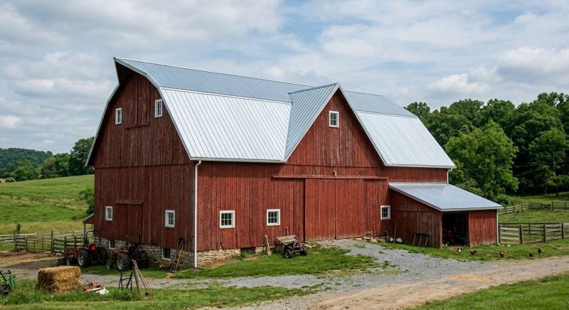 Barn Roof Replacement in Oakland County, MI