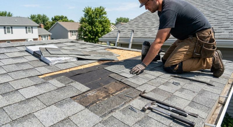 Composite Roof Repair in Lake Orion, MI