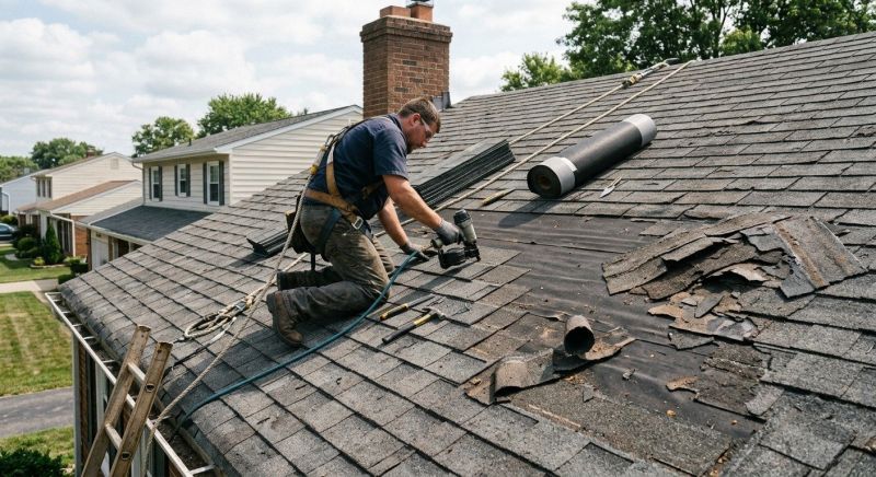 Damaged Roof Repair in Royal Oak, MI