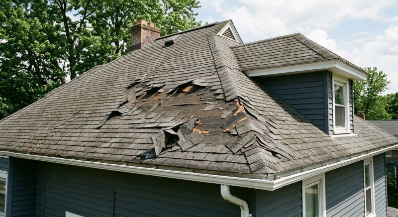 Hail Damage Roof Repair in Romeo, MI