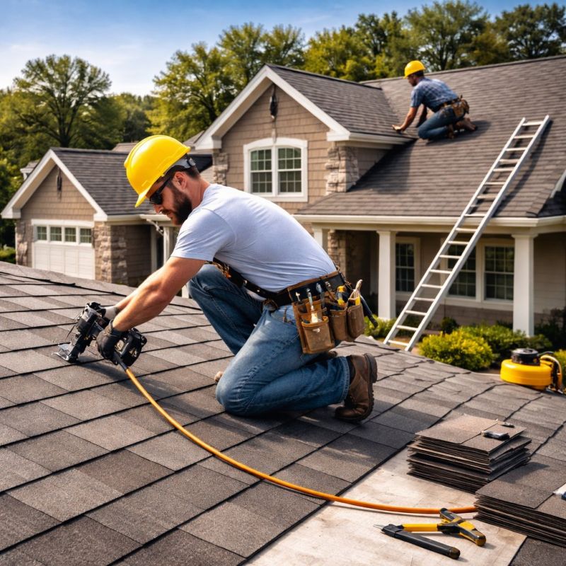 House Roof Installation in Auburn Hills, MI