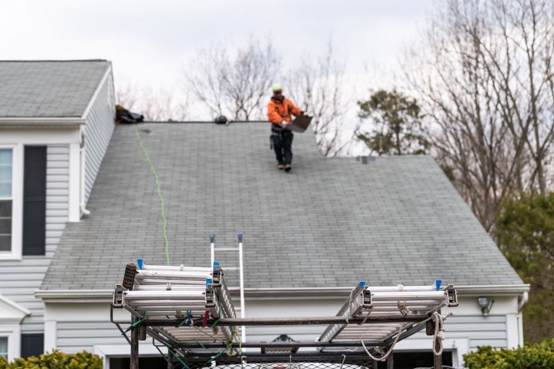 House Roof Repair in Clinton Township, MI