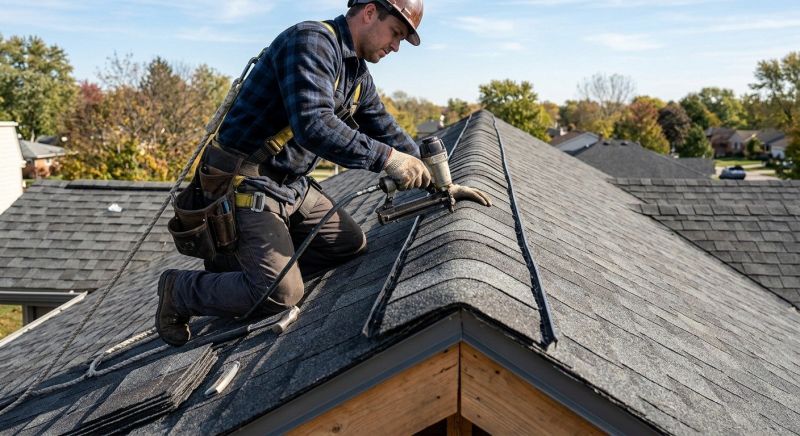 House Roof Repair in Clinton Township, MI