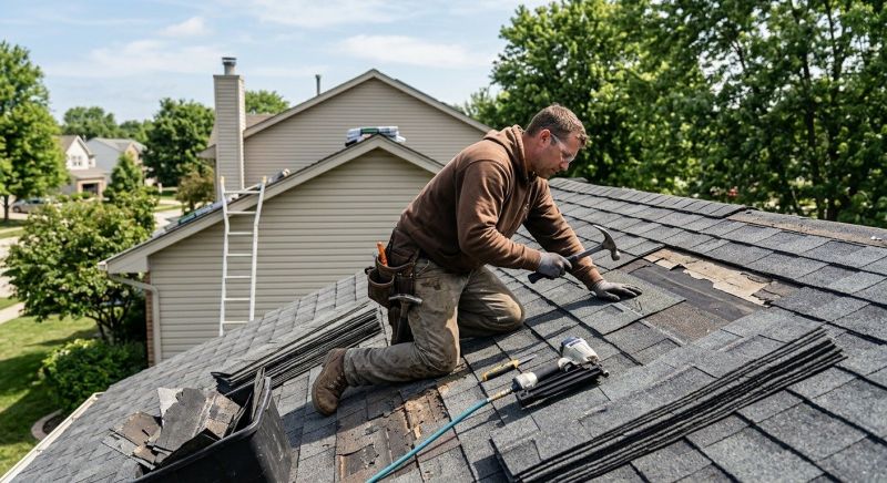 House Roof Repair in Franklin, MI