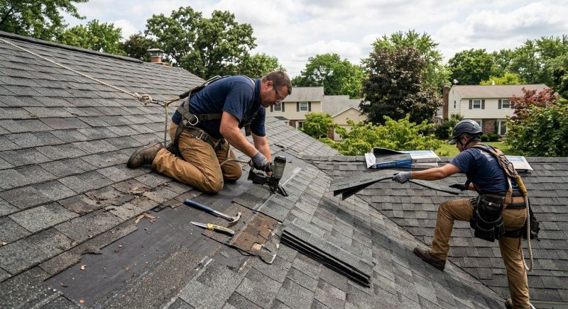 House Roof Repair in Lake Orion, MI