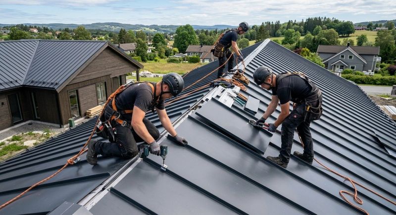 Metal Roof Installation in Almont, MI
