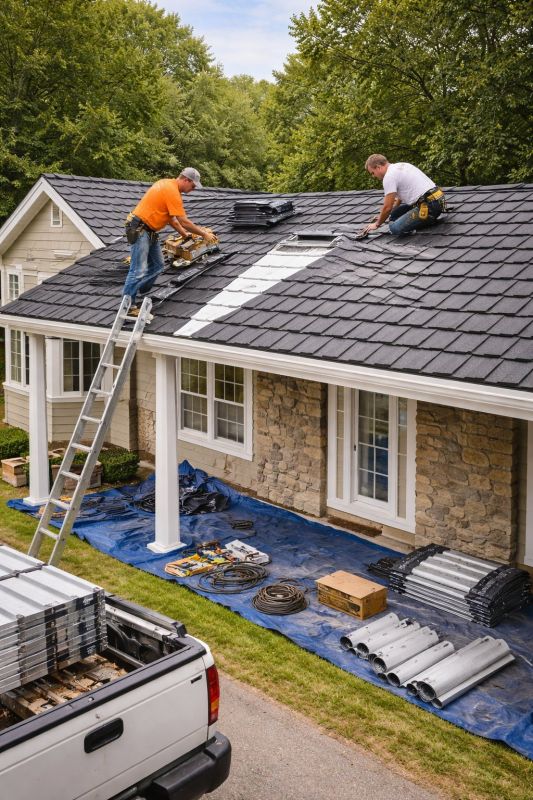 Metal Roof Installation in Lake Orion, MI