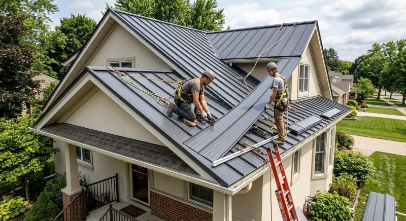 Metal Roof Installation in Lake Orion, MI