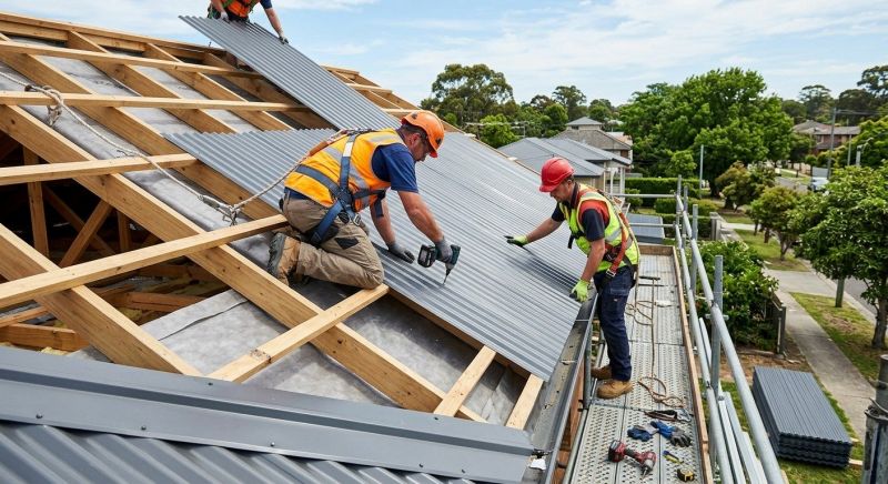 Metal Roof Installation in Novi, MI