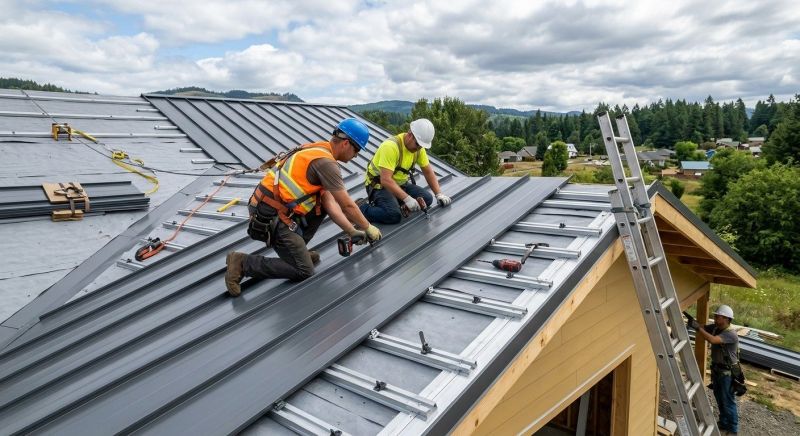 Metal Roof Installation in Pontiac, MI