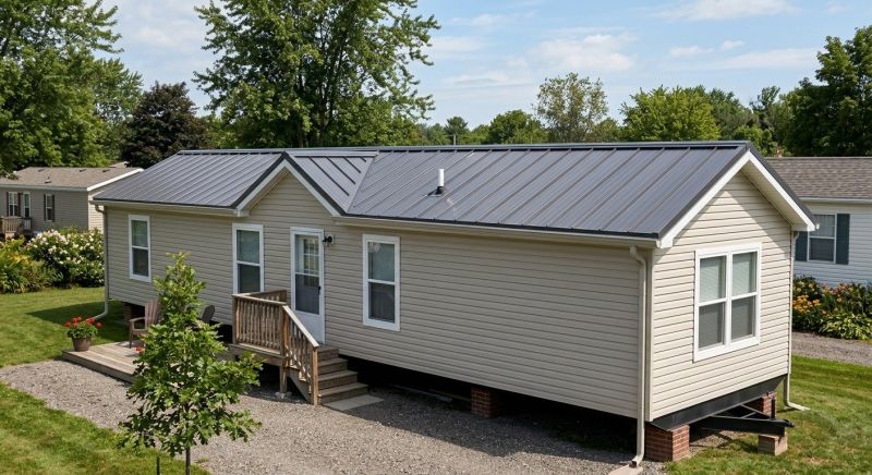 Metal Roof Replacement in Goodrich, MI