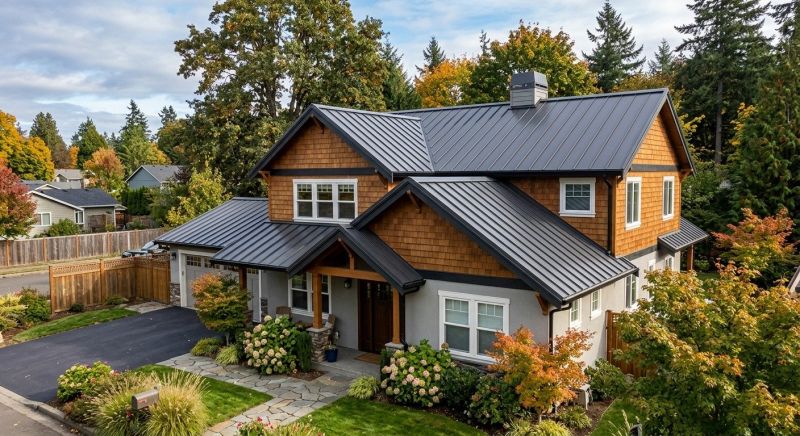 Metal Roof Replacement in Lake Orion, MI