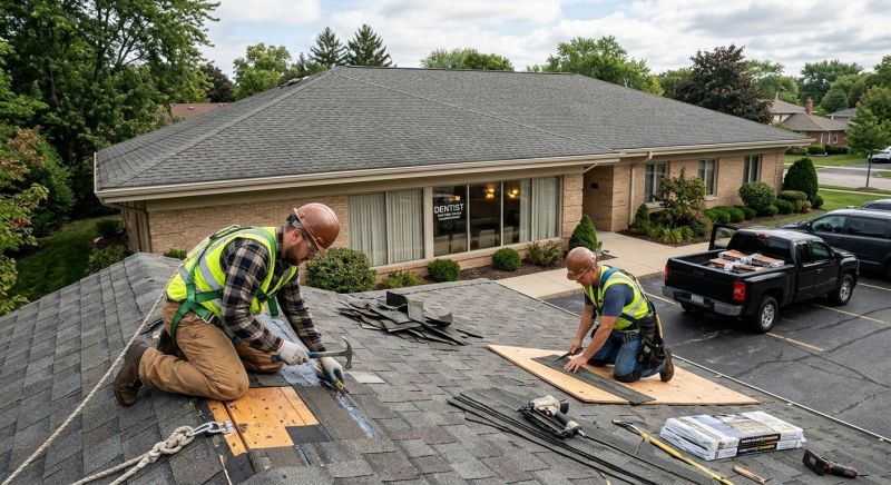 Roof Construction in Commerce Township, MI