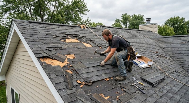 Roof Damage Repair in Madison Heights, MI