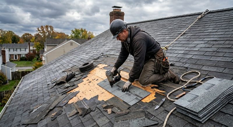 Roof Damage Repair in Pontiac, MI