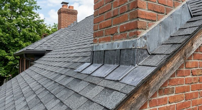 Roof Flashing Installation in Franklin, MI