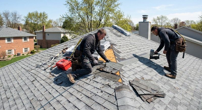 Roof Hail Damage Repair in Lake Orion, MI