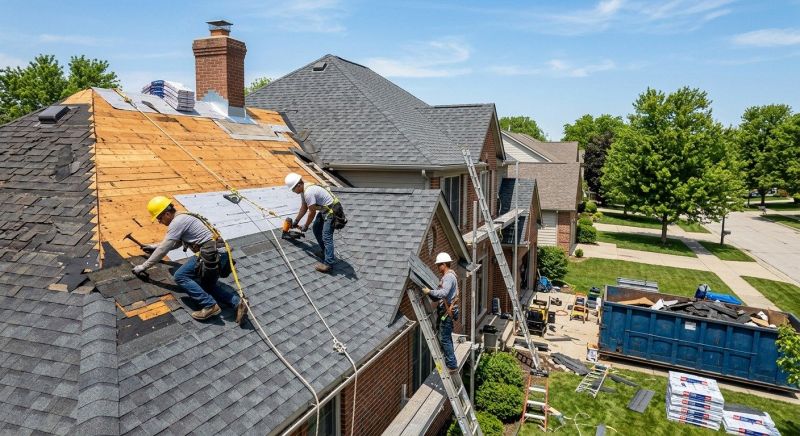 Roof Reshingling in Lake Orion, MI