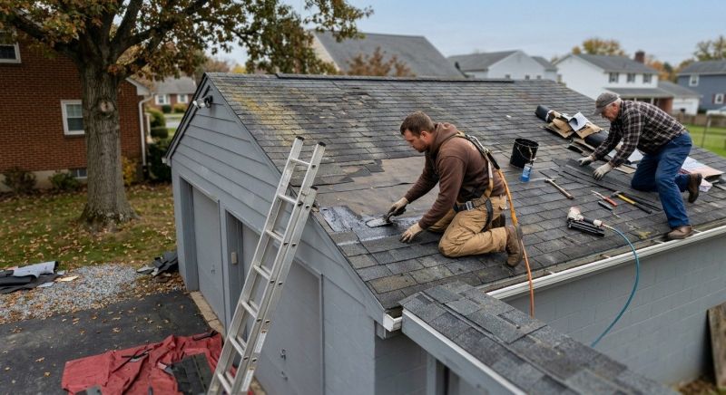 Roof Ridge Repair in Lake Orion, MI