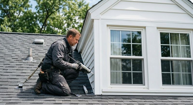 Roof Vent Flashing Repair in Lake Orion, MI