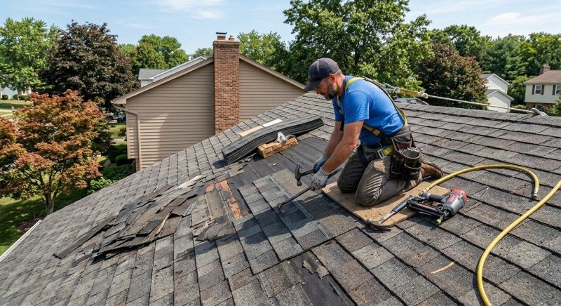 Shingles Repair in Hazel Park, MI