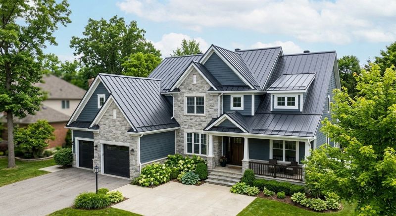 Steel Roof Replacement in Farmington, MI