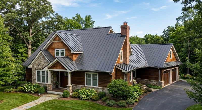 Steel Roof Replacement in Grand Blanc, MI