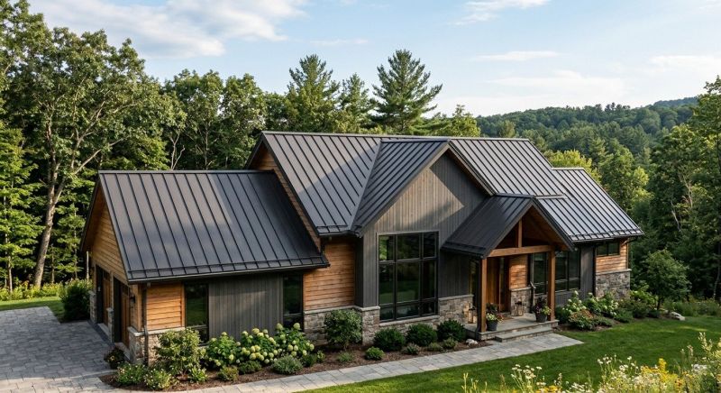 Steel Roof Replacement in Lake Orion, MI