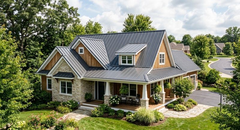 Steel Roof Replacement in Lake Orion, MI