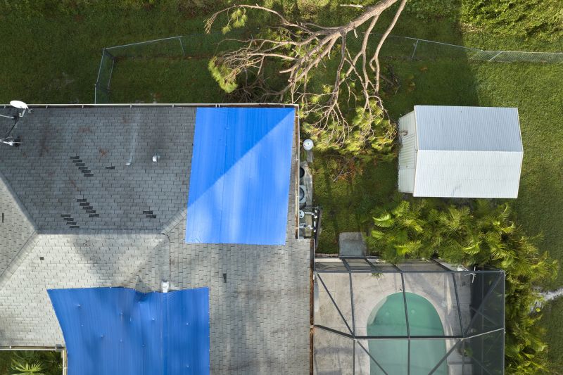 Storm Damage Roof Tarping in Lake Orion, MI