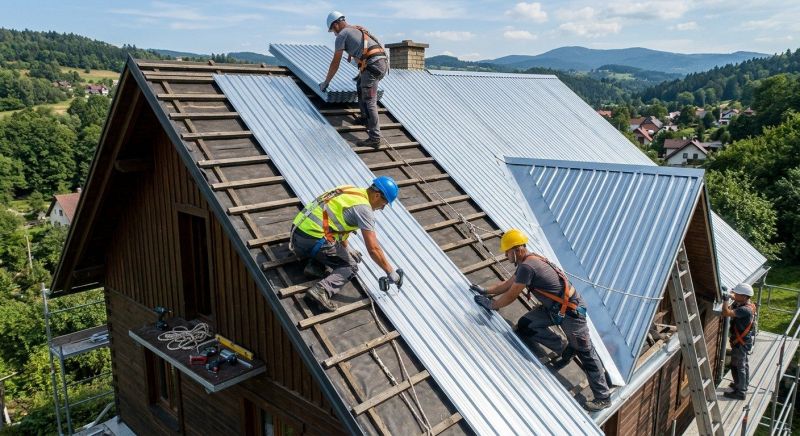 Tin Roof Installation in Macomb, MI