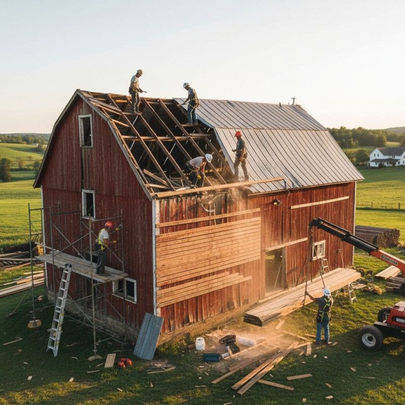 Barn Roof Replacement in Attica, MI