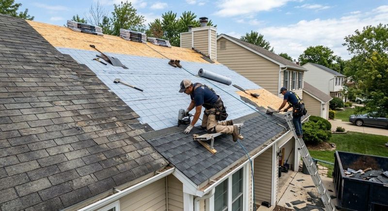 Roof Shingles Replacement in Warren, MI